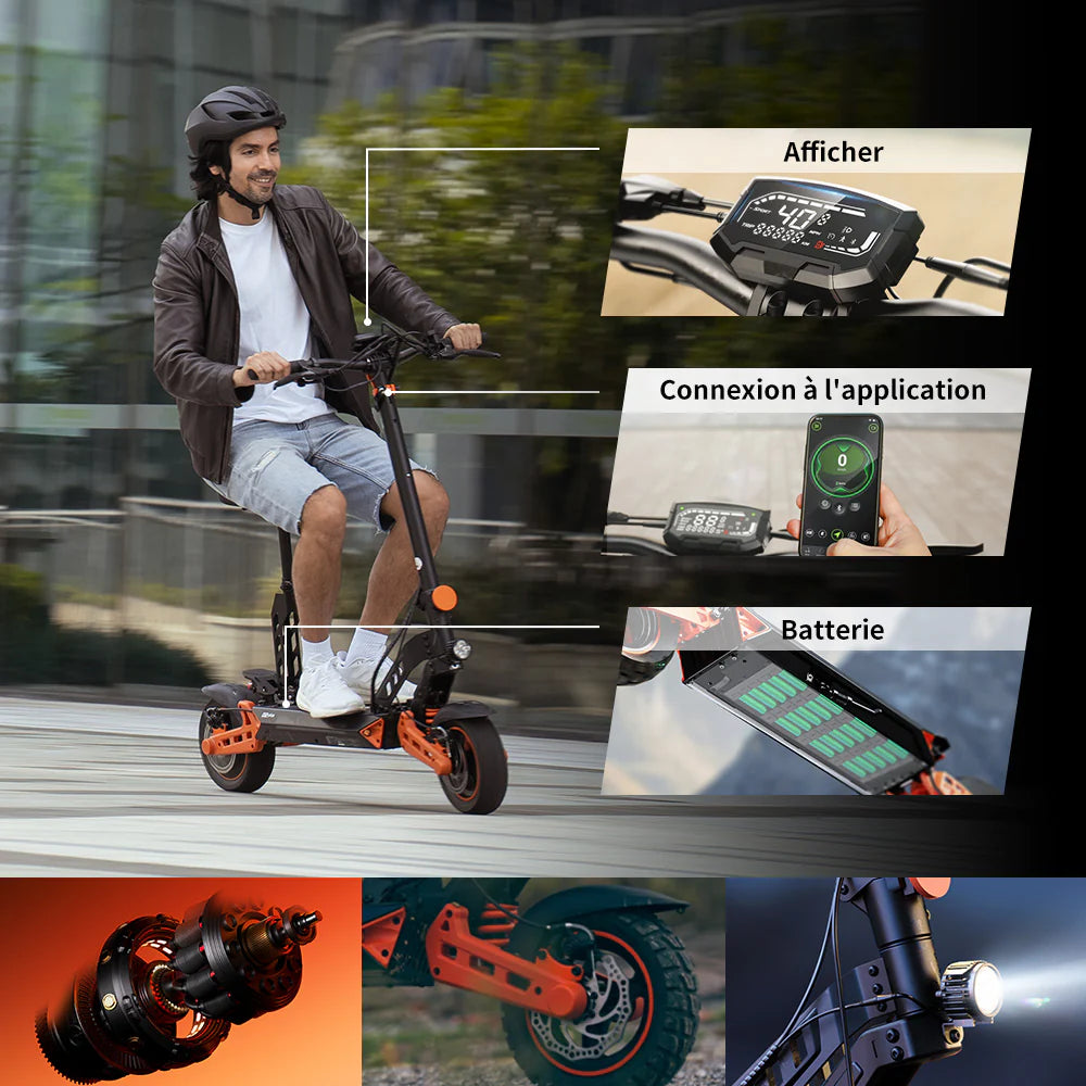 D2PLUS|Trottinette électrique