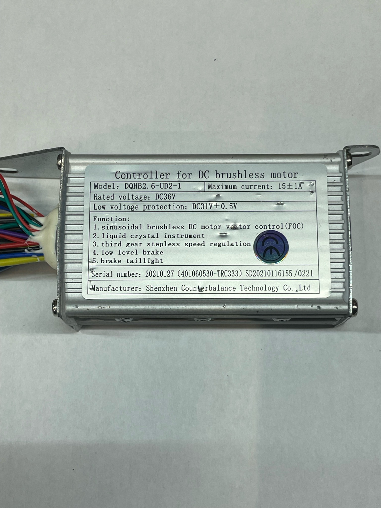 CONTROLEUR Draisienne Moovway B3