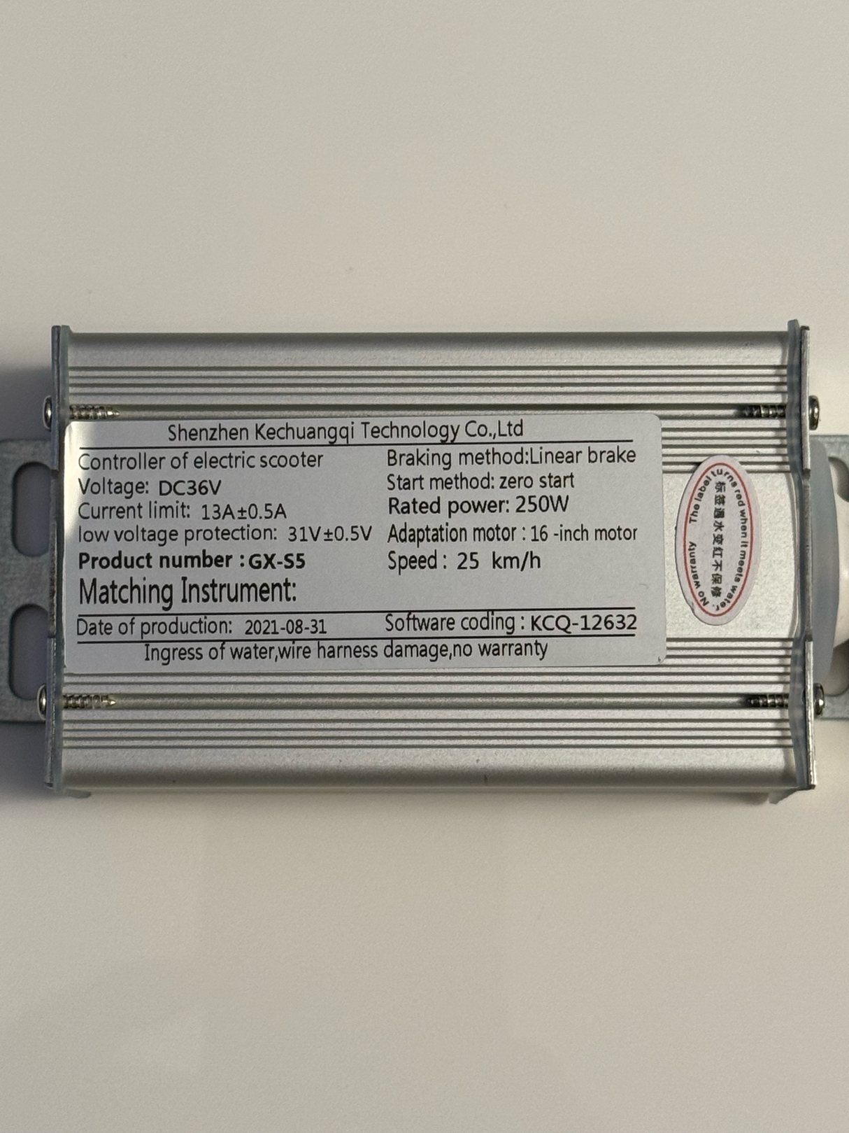 CONTROLEUR Moovway B16