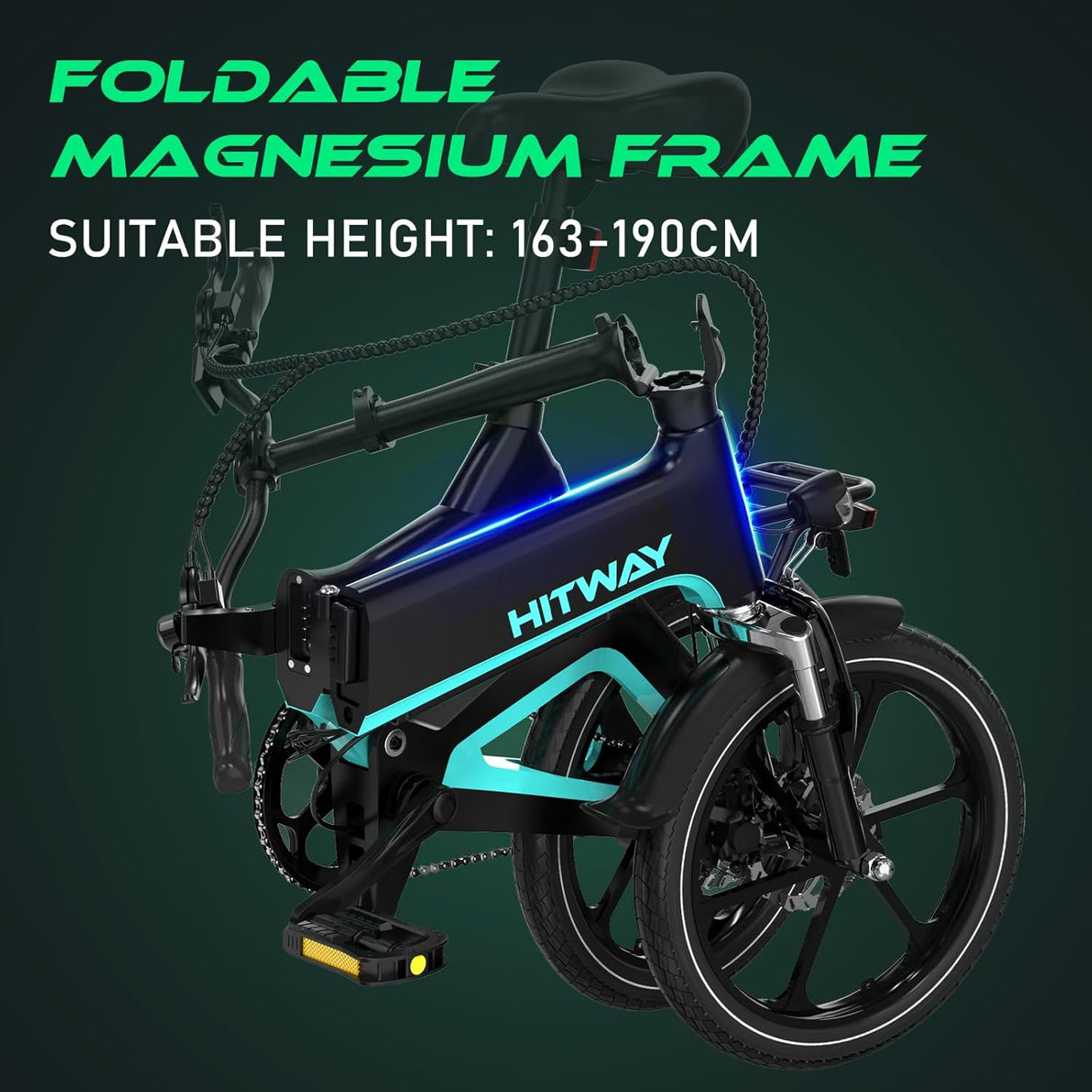 HITWAY BK2 | Vélo électrique pliant