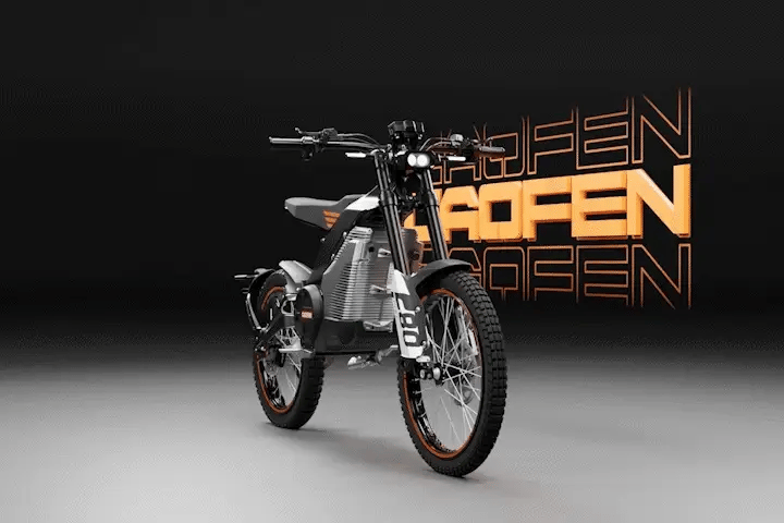 CAOFEN F80 ROAD. – moto électrique 125cc