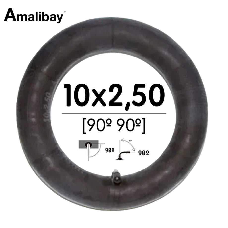 CHAMBRE À AIR renforcée 10×2.125|valve 90º 90º