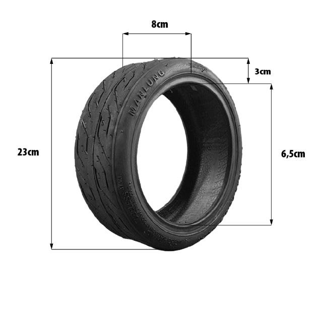 PNEU SPEEDWAY 5 DT3 RENFORCE TUBELESS | 10X2.70-6.5