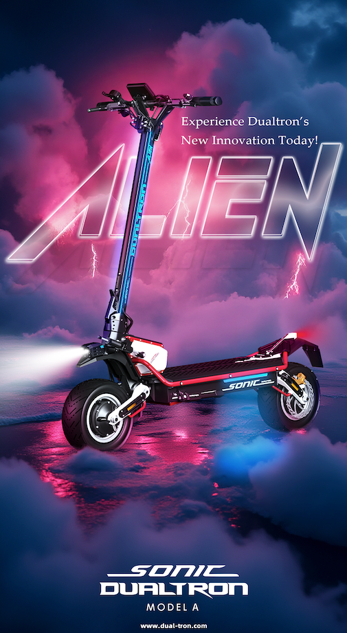 ALIEN SONIC|Trottinette électrique Dualtron
