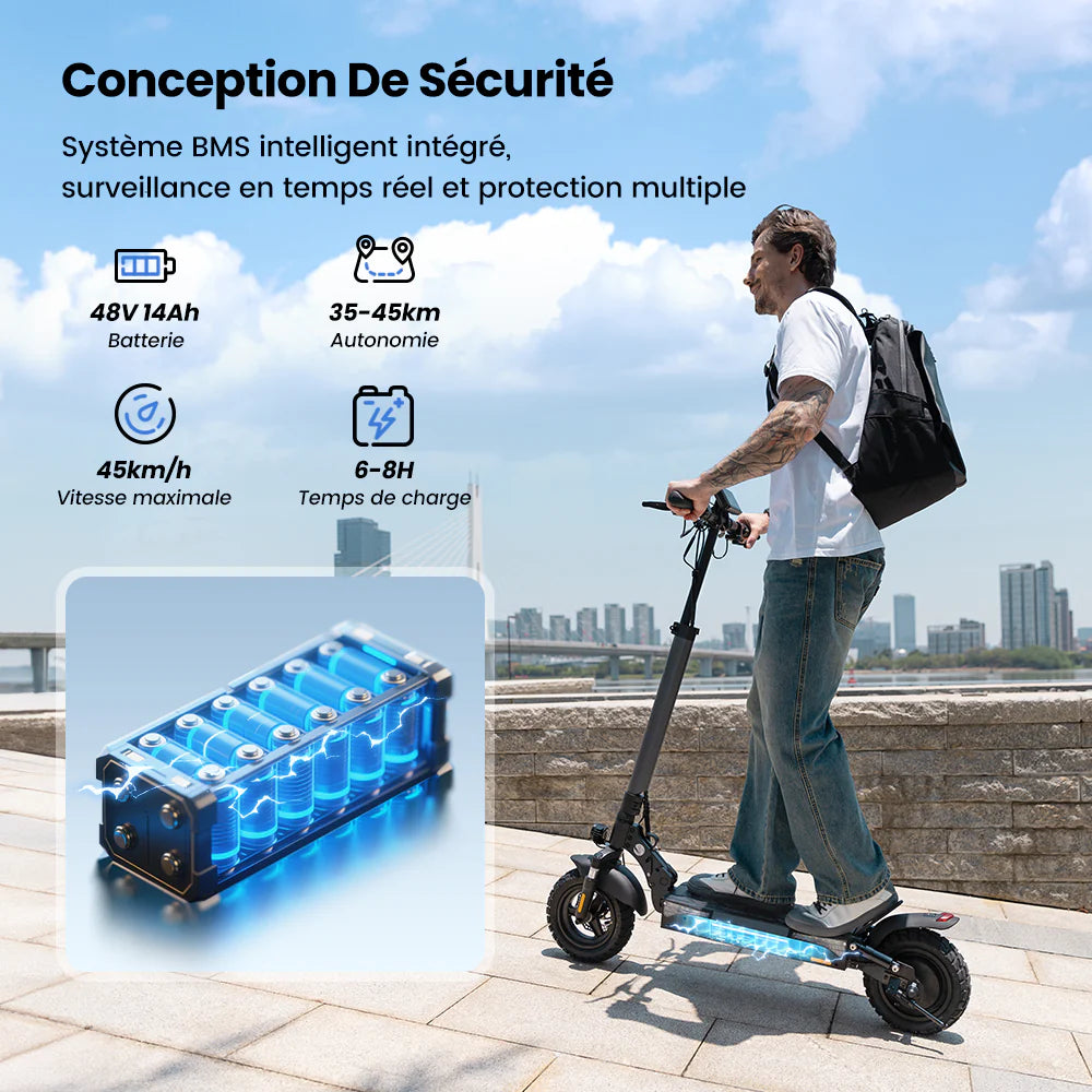W9 iScooter|Trottinette Électrique