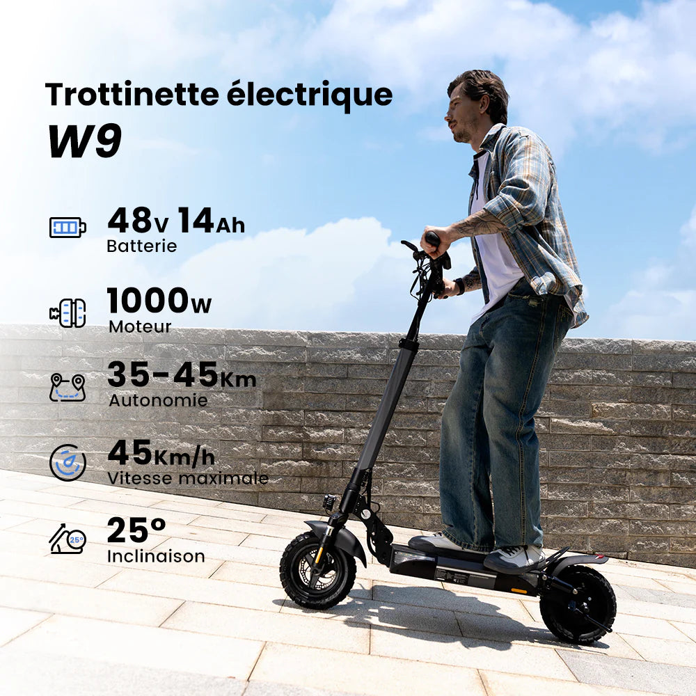 W9 iScooter|Trottinette Électrique