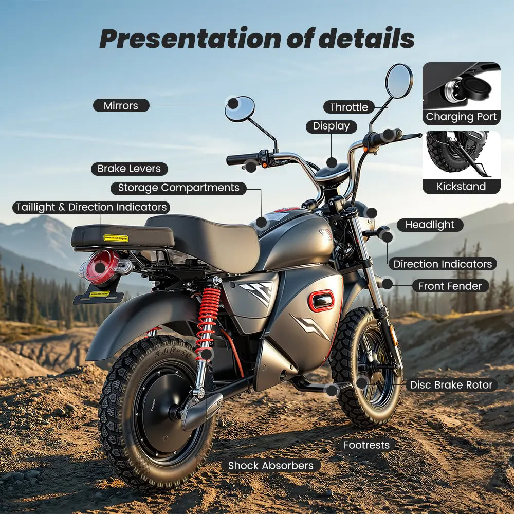 Y18 iScooter|Moto Électrique