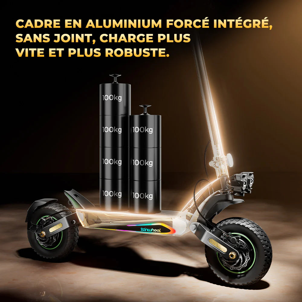 GT4 |Trottinette électrique tout-terrain