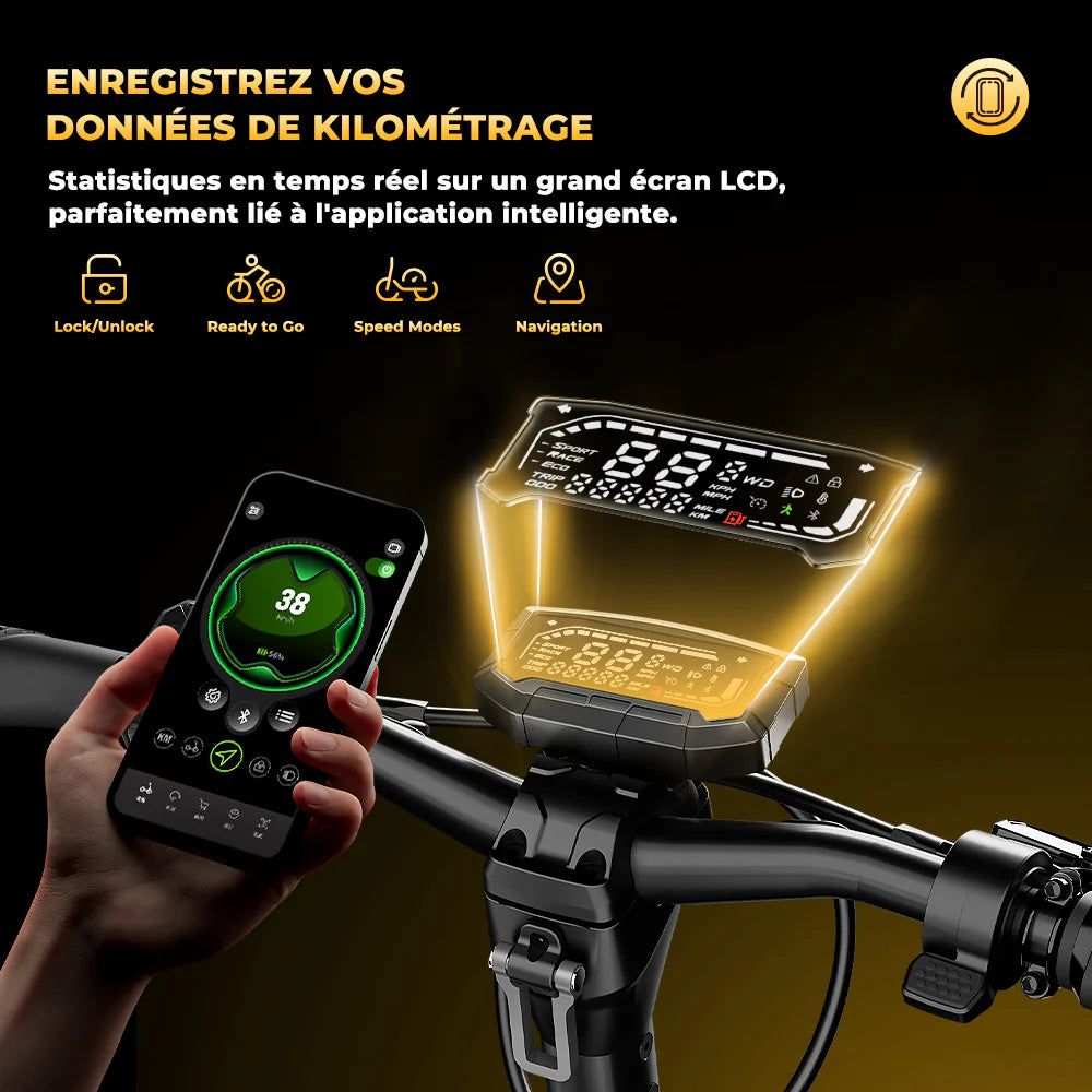 GT4 |Trottinette électrique tout-terrain