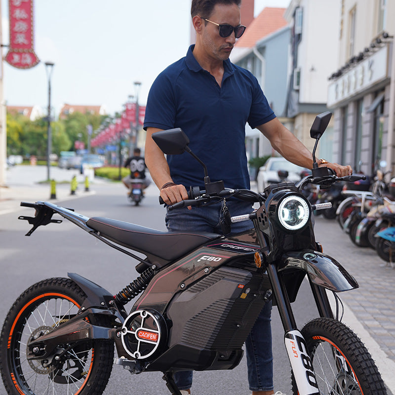CAOFEN F80 ROAD. – moto électrique 125cc