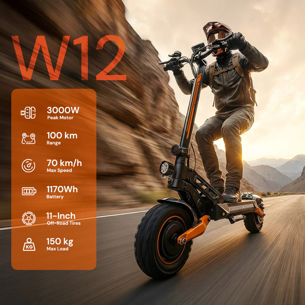 W12 iScooter|Trottinette Électrique