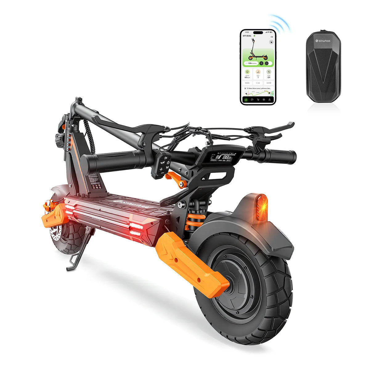 ISINWHEEL® GT1 DUAL｜Trottinette électrique