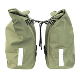 SACOCHE ARRIERE VELO DOUBLE NEWTON FIXATION SANGLES SUR PORTE BAGAGE