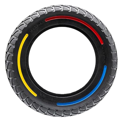 PNEU PLEIN TRICOLOR 9.5 x 2,5 - 6.1