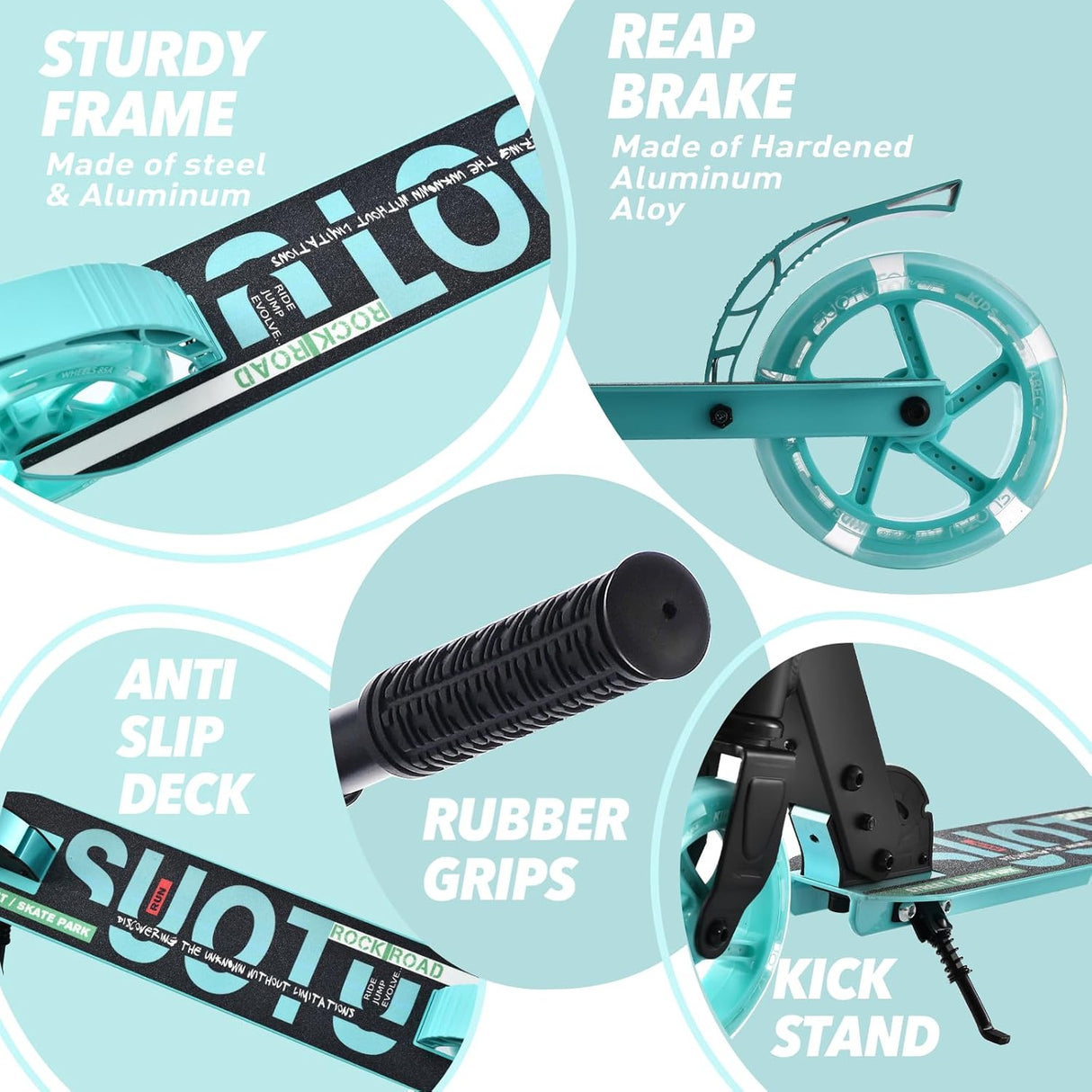 SUOTU ｜ Trottinette pour Enfants