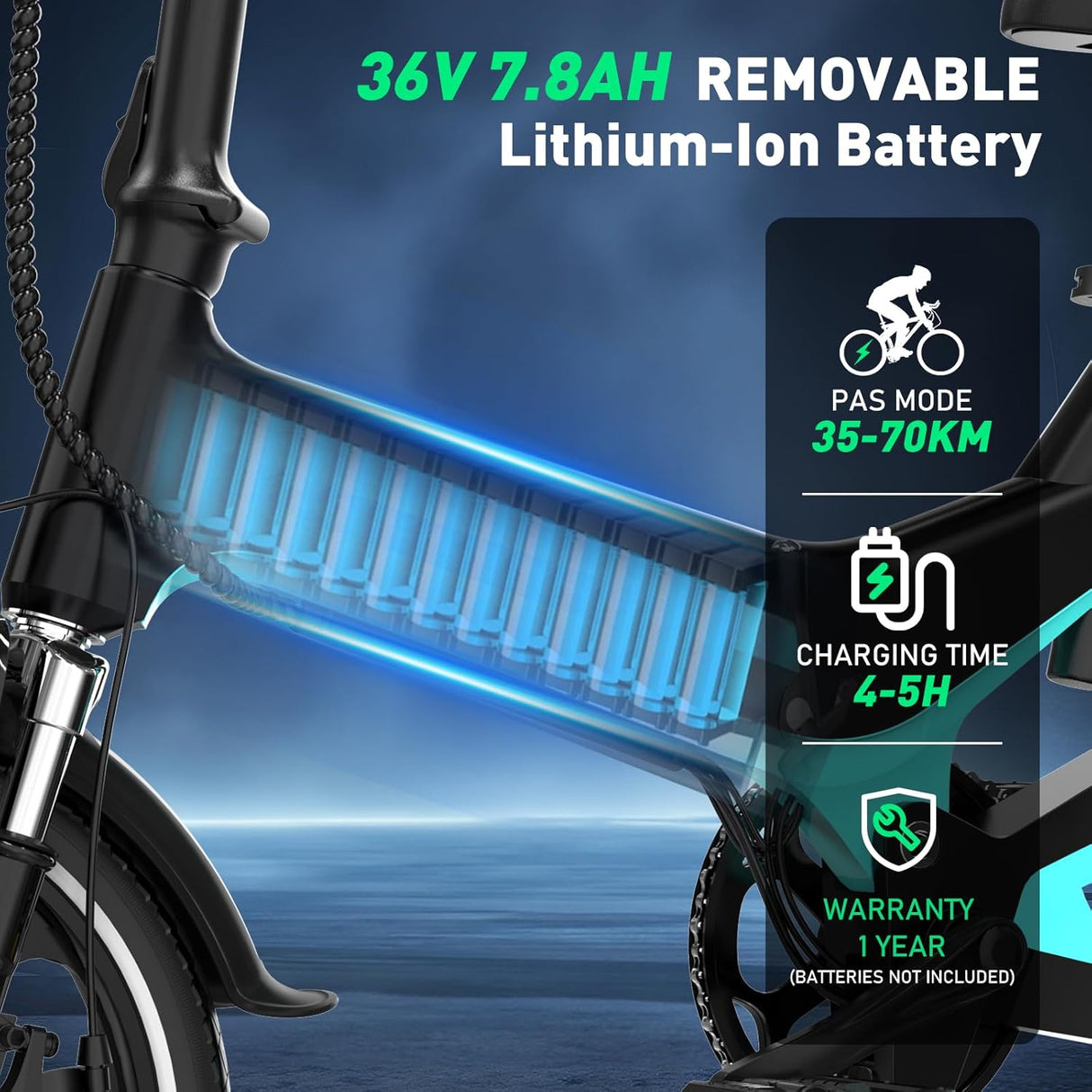HITWAY BK2 ｜ Vélo électrique pliant