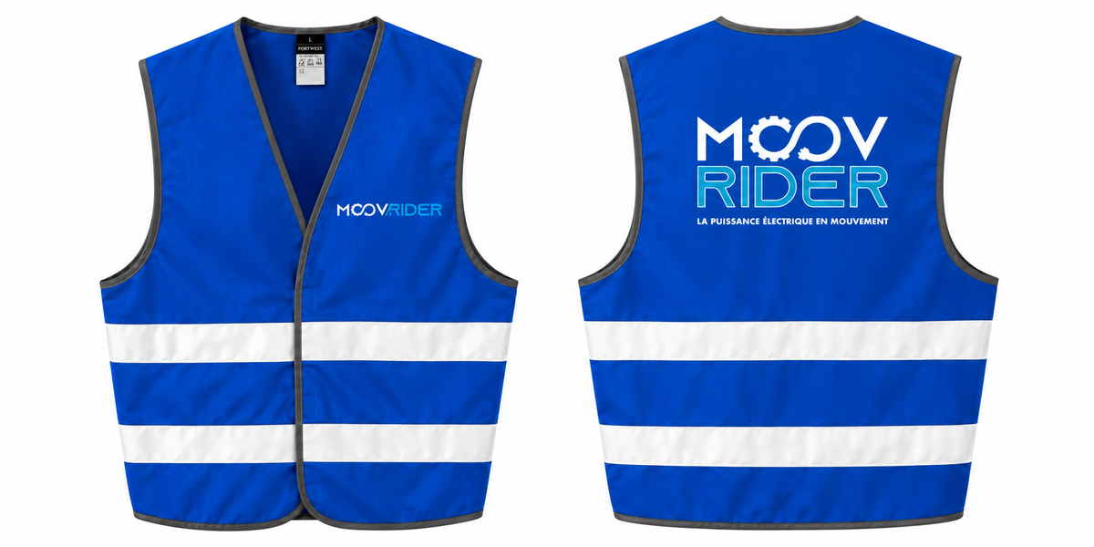GILET FLUO de sécurité Moovrider