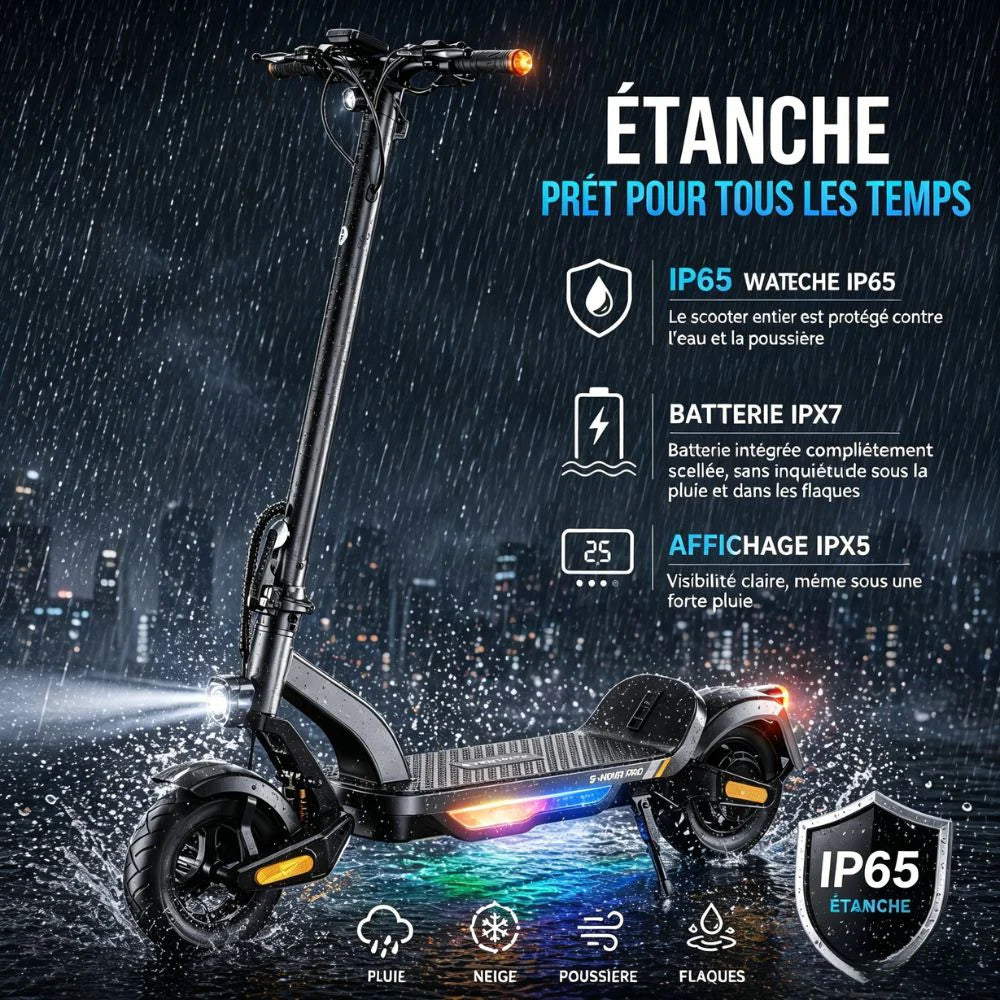 ISINWHEEL® S-NOVA Pro｜Trottinette Électrique