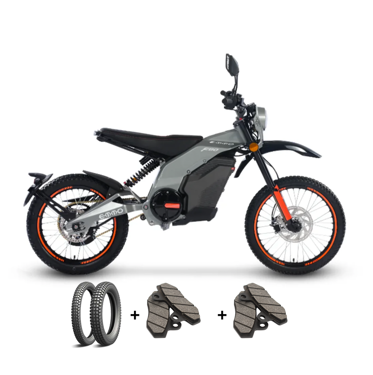 PACK CAOFEN F80 ROAD + 2 pneus + plaquettes