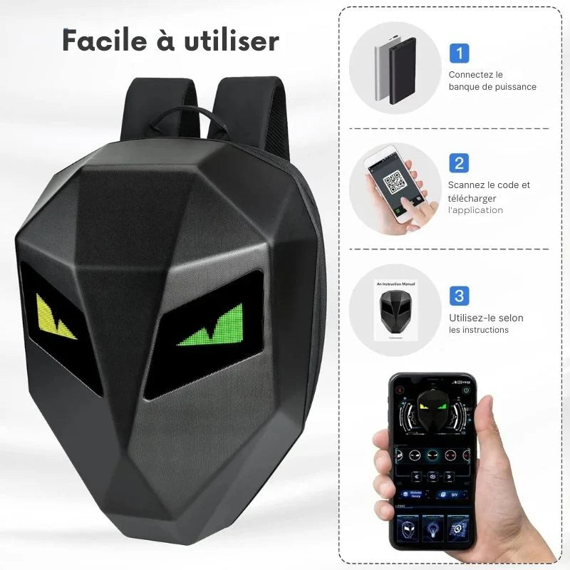 SAC A DOS LED Monster
