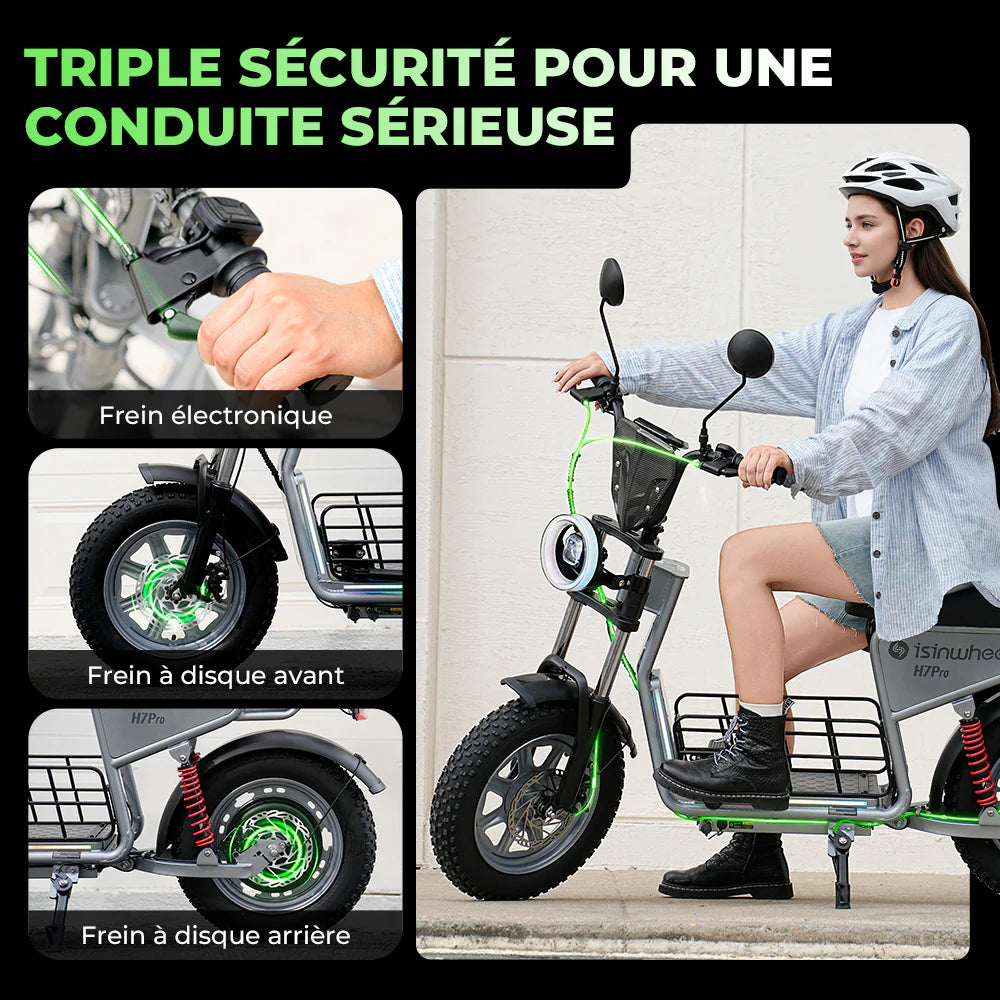ISINWHEEL H7 PRO ｜ moto électrique