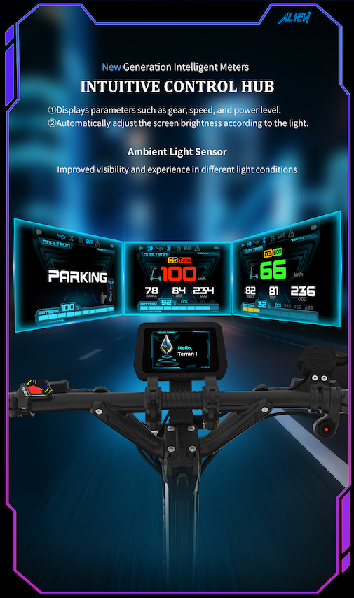 ALIEN SONIC｜Trottinette électrique Dualtron