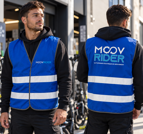GILET FLUO de sécurité Moovrider