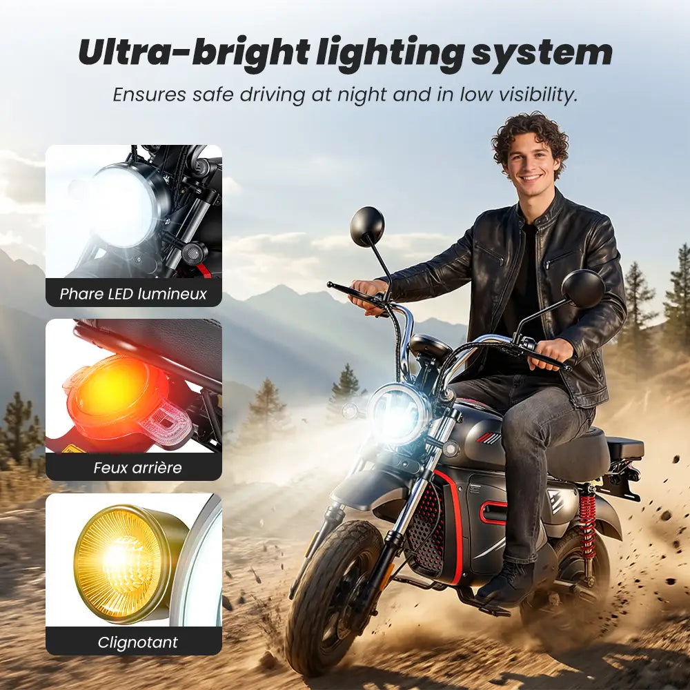 Y18 iScooter｜Moto Électrique
