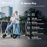 ISINWHEEL® S-NOVA Pro｜Trottinette Électrique