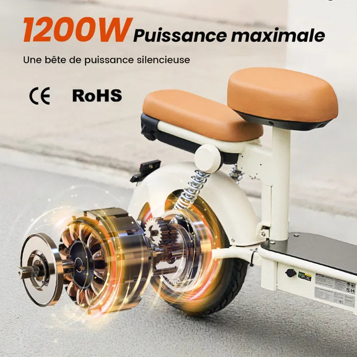 Y16 iScooter｜Trottinette Électrique