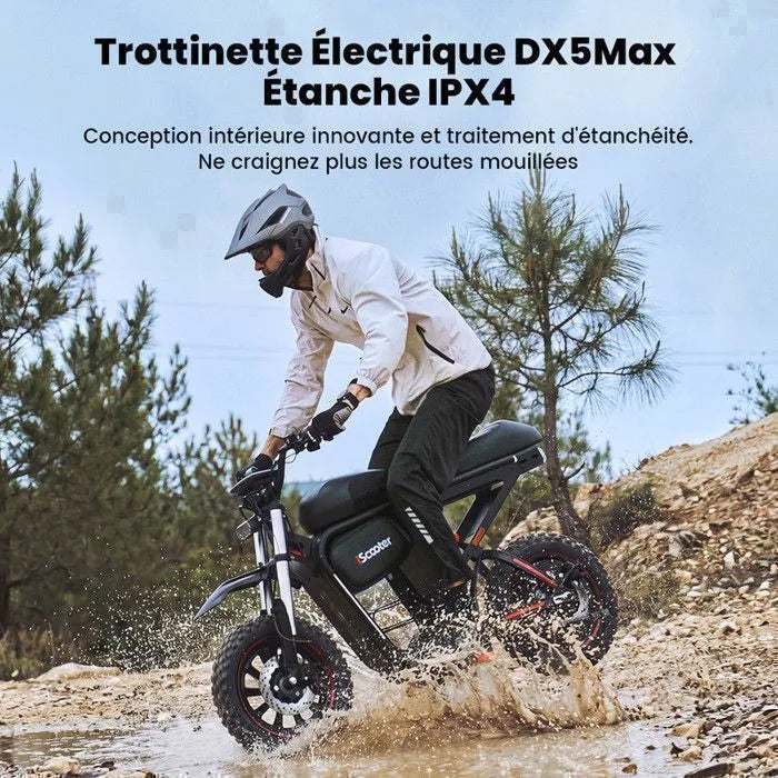 DX5 MAX iscooter｜Vélo Électrique tout-terrain