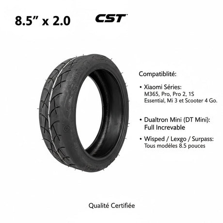 PNEU PLEIN Xiaomi - Dualtron Mini｜CST 8.5 x 2.0