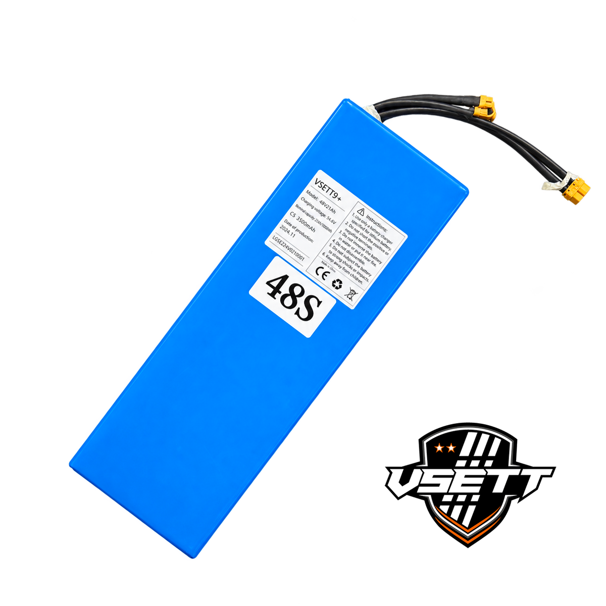 BATTERIE VSETT9+ X｜48V/21ah ou 48V/19,2ah