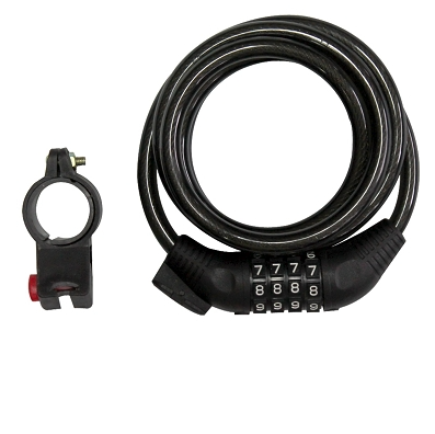 ANTIVOL type cadenas 120 cm x 12 mm – Verrouillage universel à code